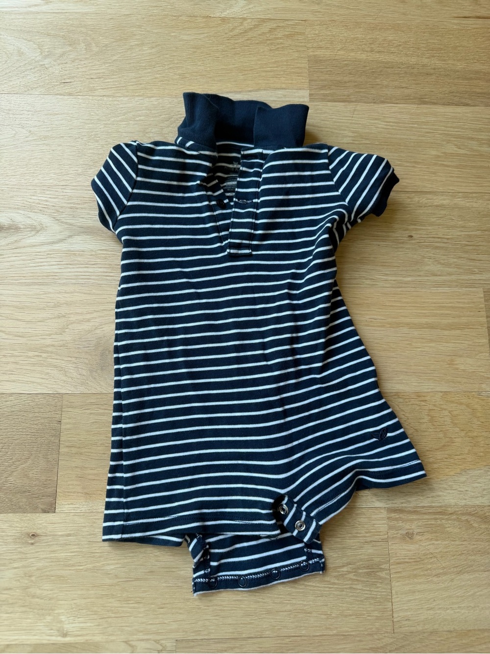 Petite Plume striped romper